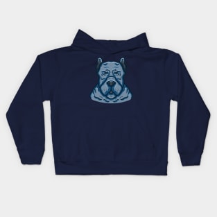 Angry Cane Corso Dog Kids Hoodie